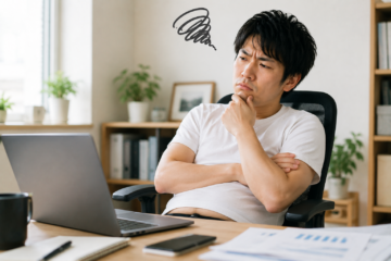腹だけ出る男の原因とは？デスクワーカーが筋トレより先にやること