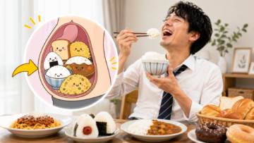 炭水化物を食べると腹だけ出るのはなぜ？糖質と内臓脂肪の関係を整理する