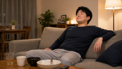 食後にお腹だけ出る理由とは？食事と消化・血糖値の関係